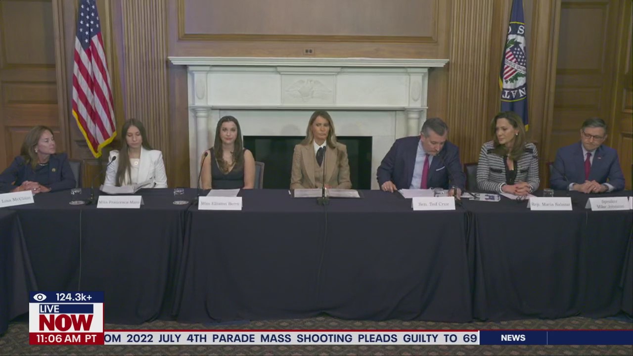 First lady urges Congress to pass 'Take It Down Act'