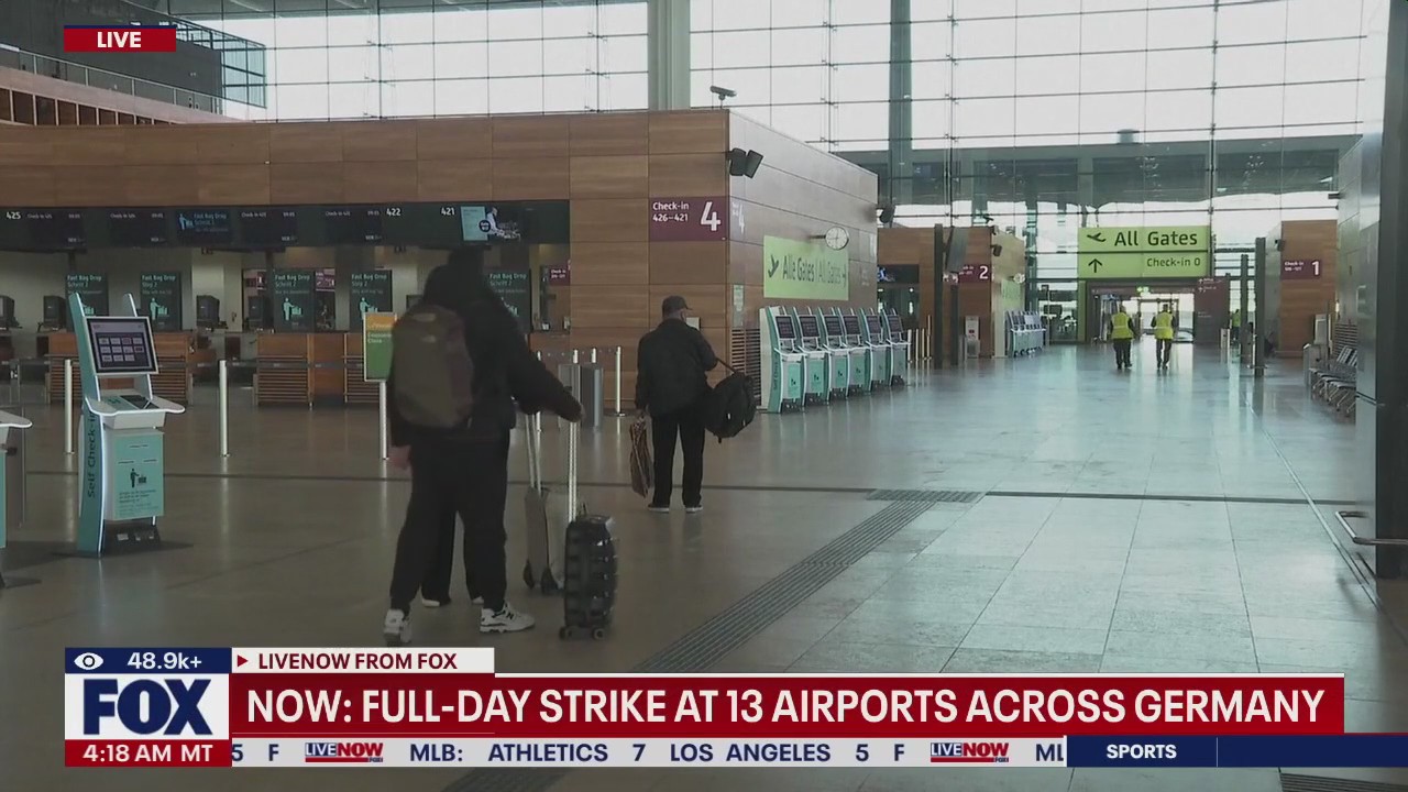 Strikes disrupt hundreds of flights in Germany