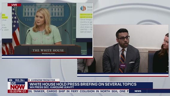 Karoline Leavitt addresses recession concerns