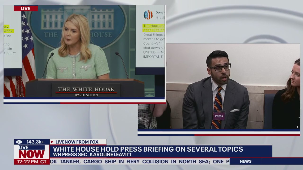 Karoline Leavitt addresses recession concerns