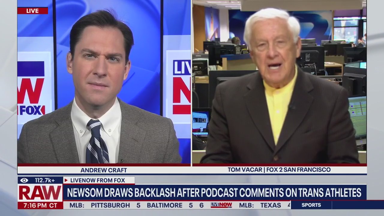 Newsom criticized over transgender athlete remarks