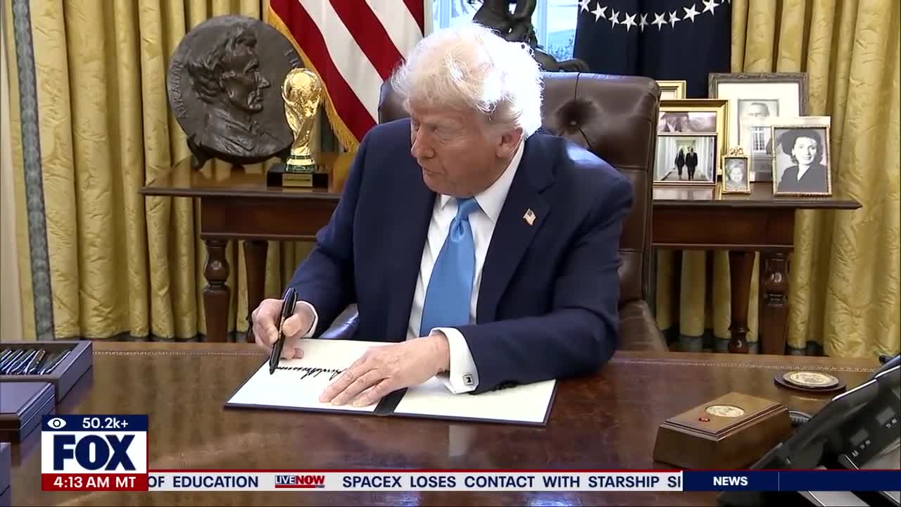 President Trump delays some Mexico, Canada tariffs