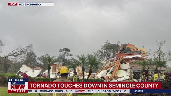 Tornado touches down in Central Florida