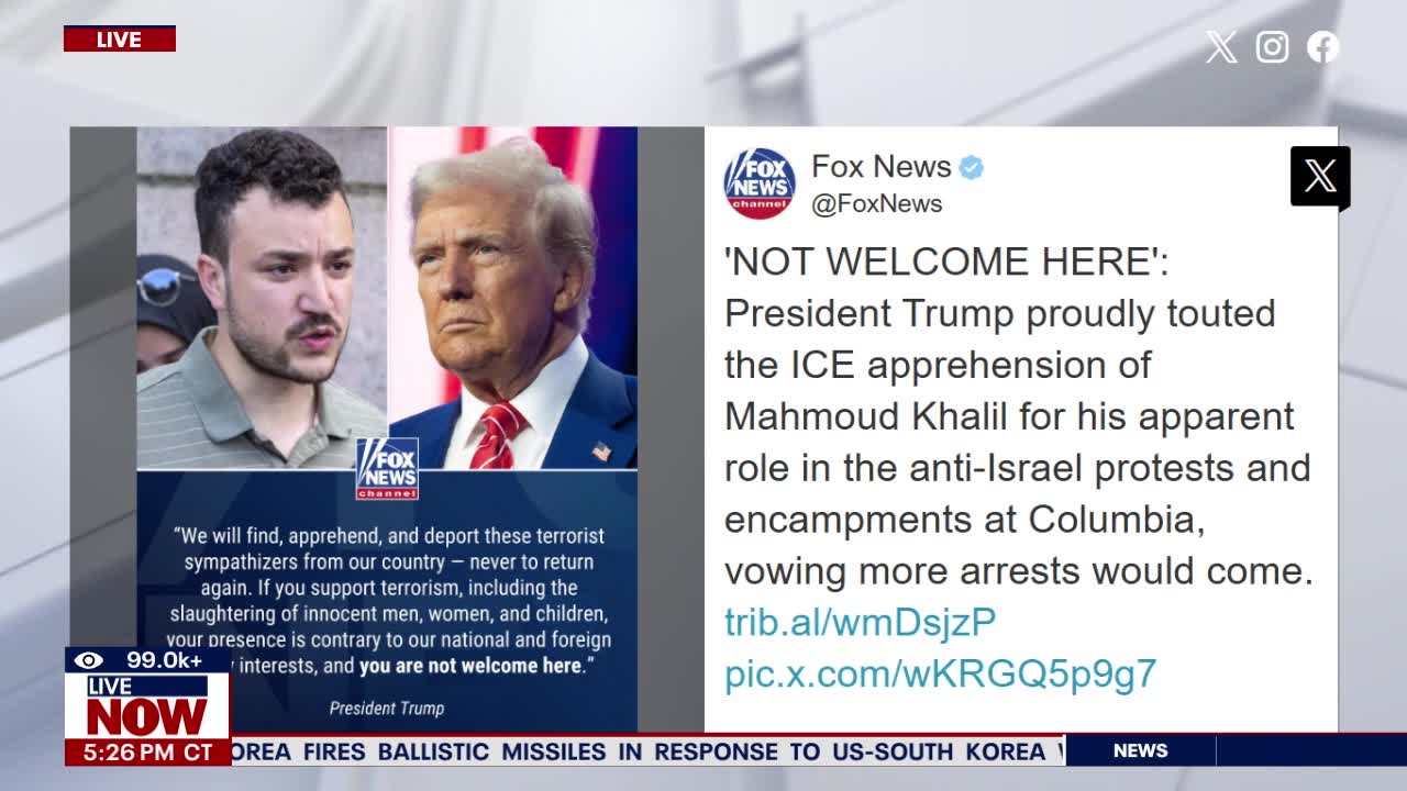 President Trump weighs in on activist deportation