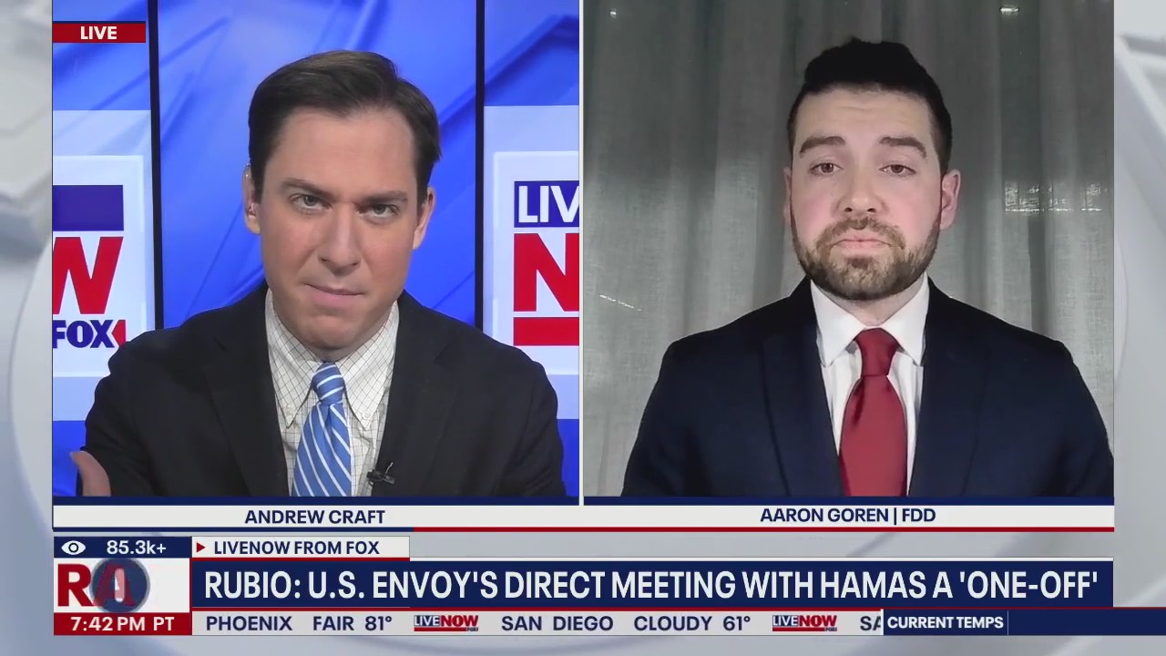 Envoy's meeting with Hamas a 'one-off,' Rubio says