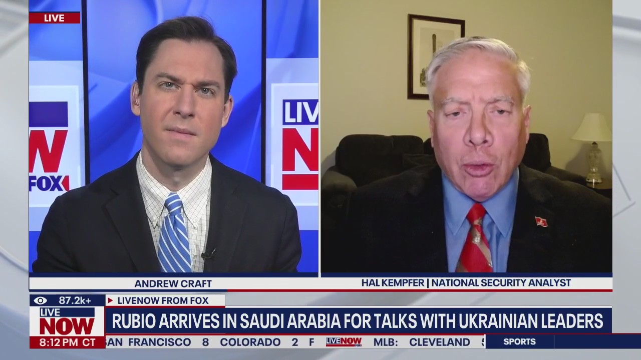 Rubio arrives in Saudi Arabia for talks on Ukraine