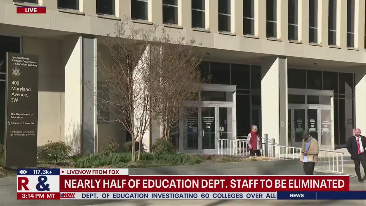 Nearly half of Education Dept. to be 'eliminated'