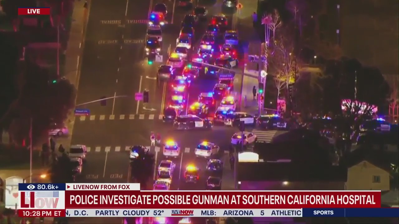 Police investigate possible gunman at CA hospital