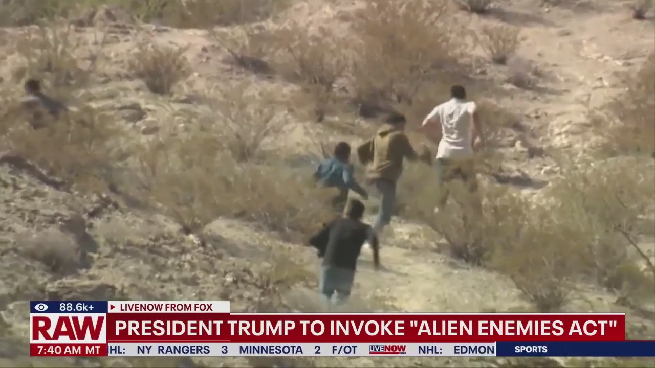 President Trump may invoke Alien Enemies Act | LiveNOW from FOX