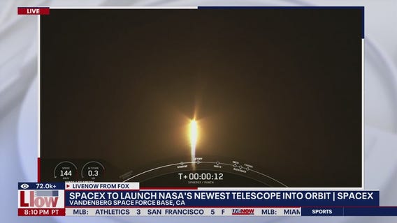 SpaceX launches NASA's newest telescope into orbit