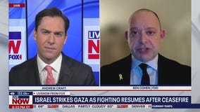 Israel strikes Gaza as fighting resumes