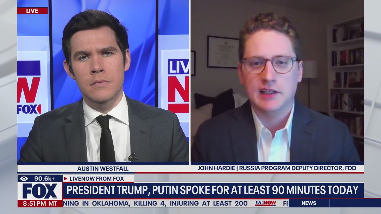 President Trump, Russia's Putin hold call Tuesday