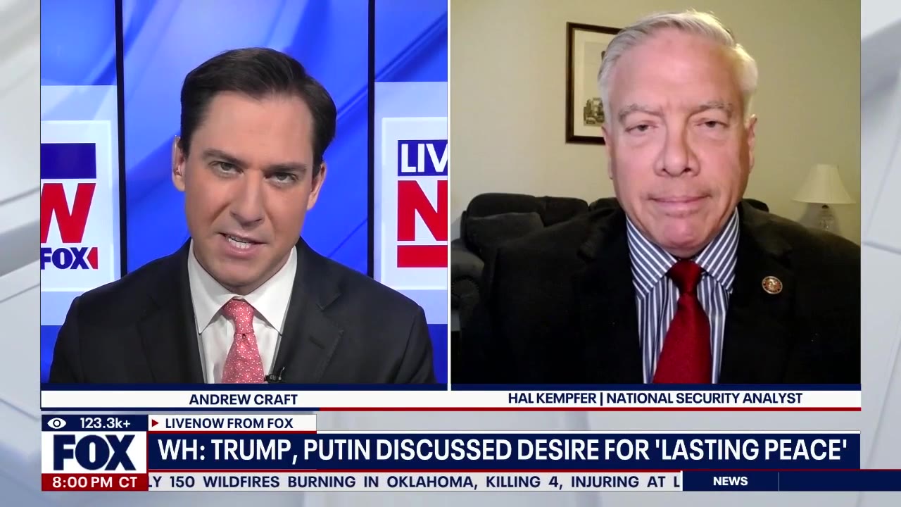 Trump, Putin discussed desire for 'lasting peace'