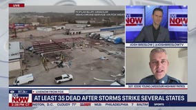 At least 35 dead after storms strike several states