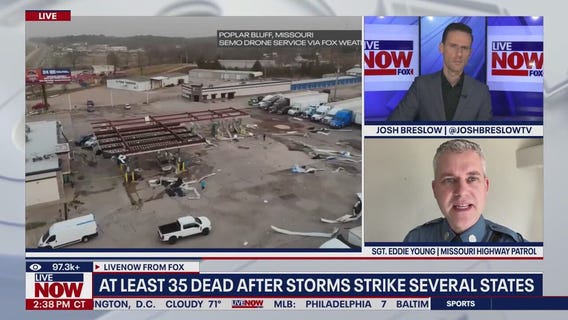 At least 35 dead after storms strike several states