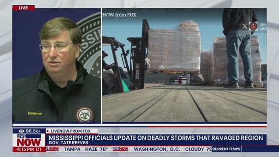 Mississippi officials update on deadly storms