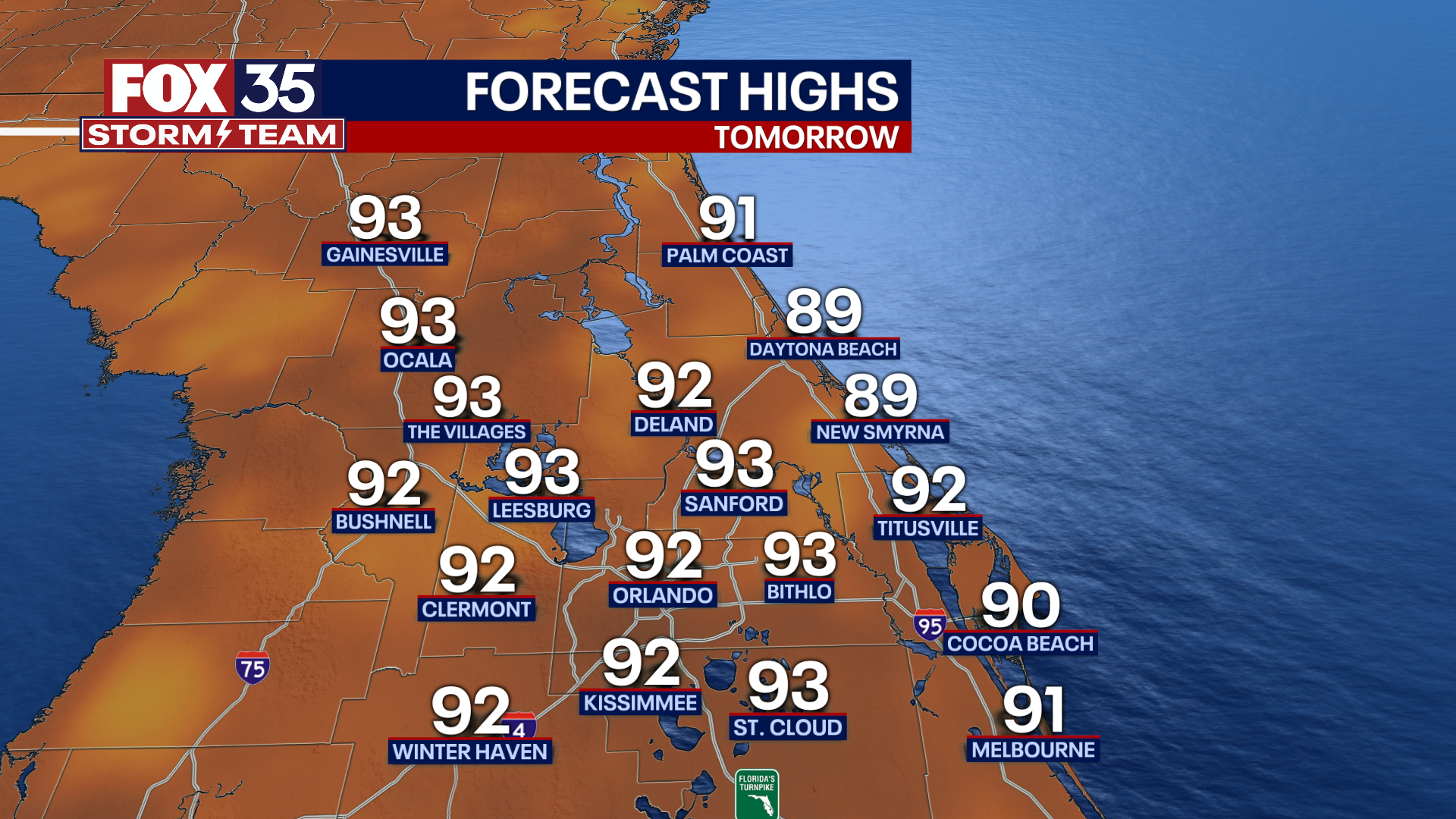 Orlando Weather Forecast: July 28, 2023