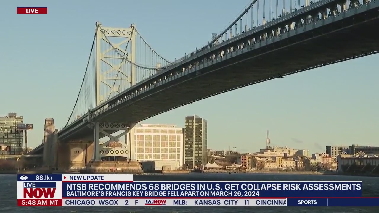 NTSB recommends U.S bridges get collapse assesments