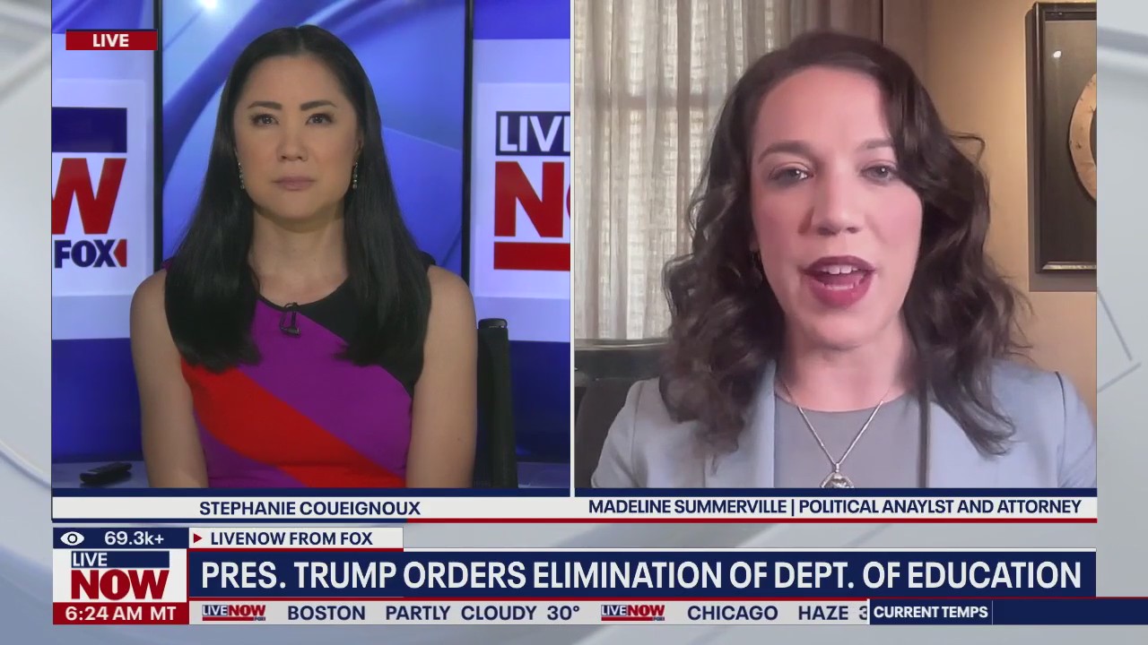 Pres. Trump orders elimination of Dept. of Education