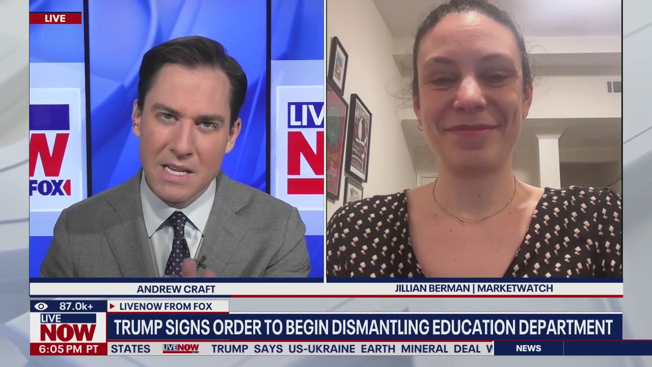 Education secretary speaks after Trump's order