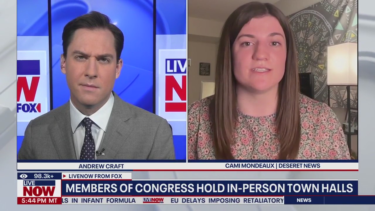 Members of Congress hold in-person town halls