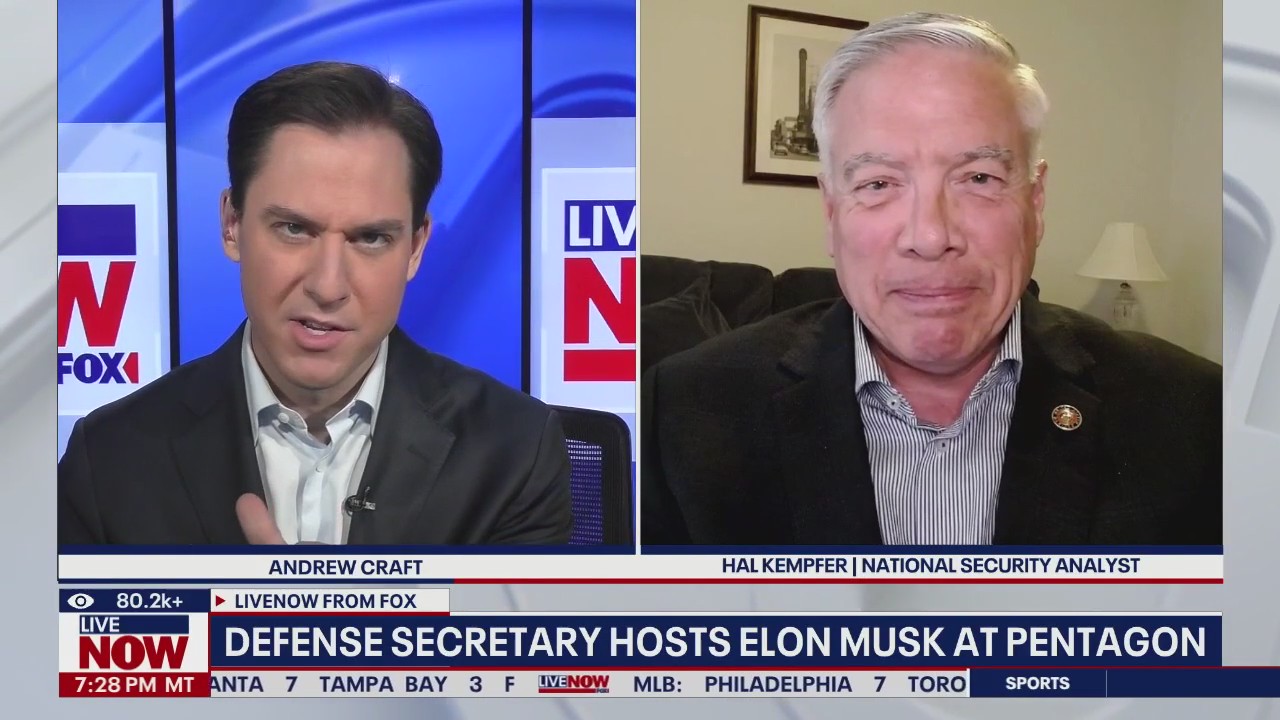 Defense Secretary hosts Elon Musk at Pentagon