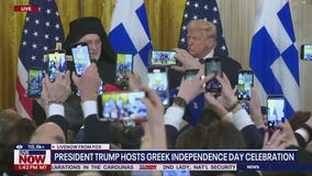 President Trump meets with Greek leaders