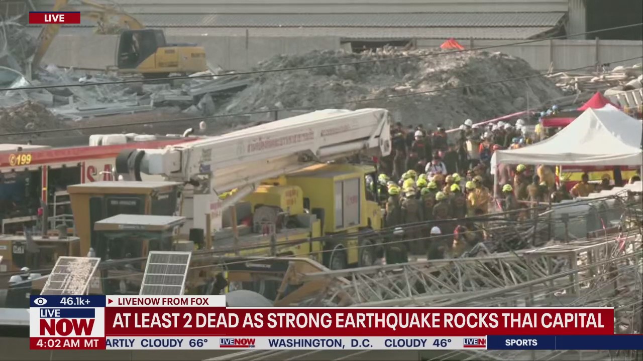 Deadly earthquake hits Thailand's capital