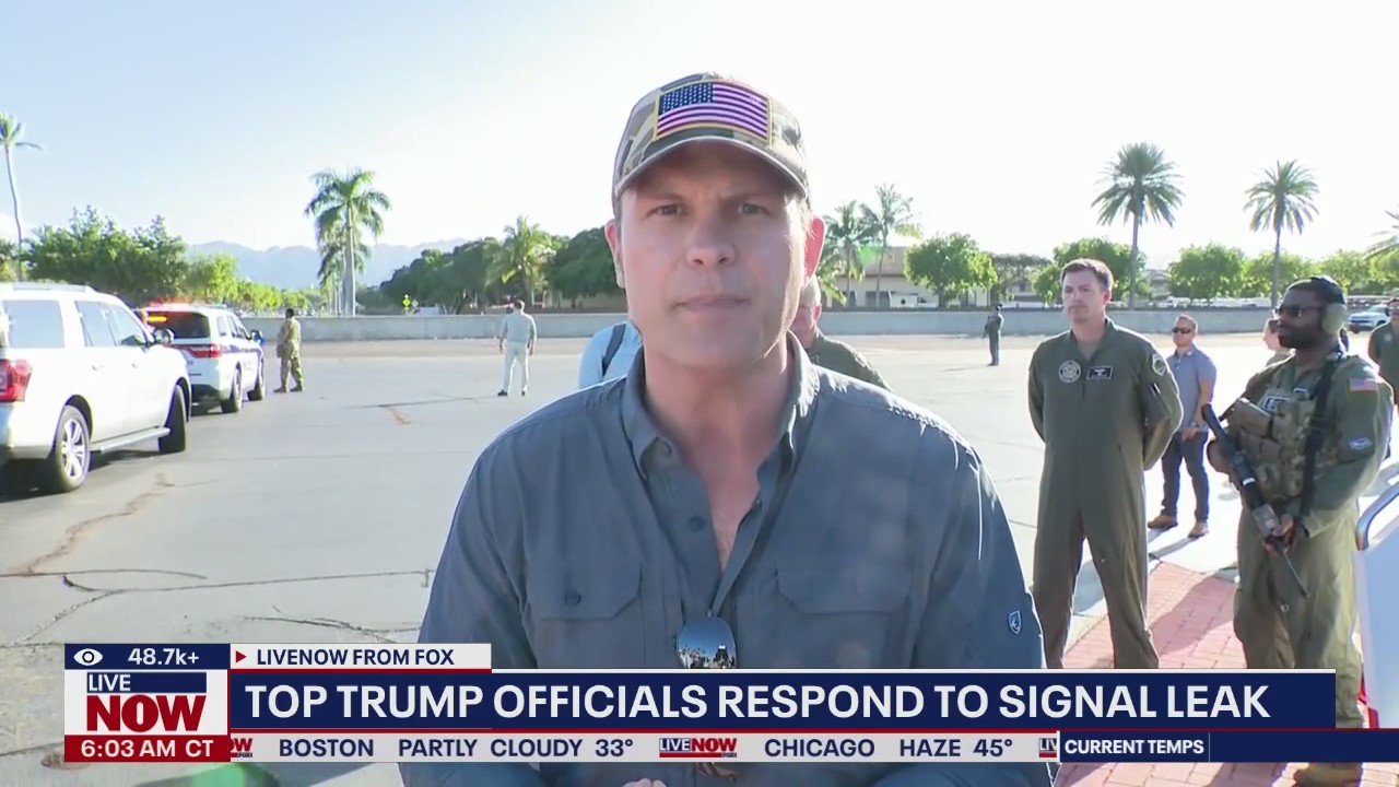 Top Trump officials respond to Signal leak