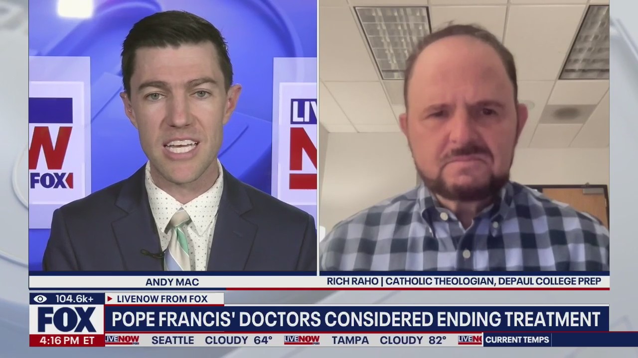 Pope Francis' doctors considered ending treatment