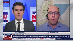 Palestinians protest against Hamas and war