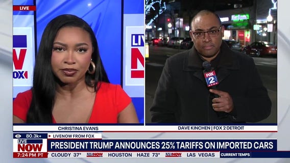 Tariffs on imported cars are 'permanent,' Trump says