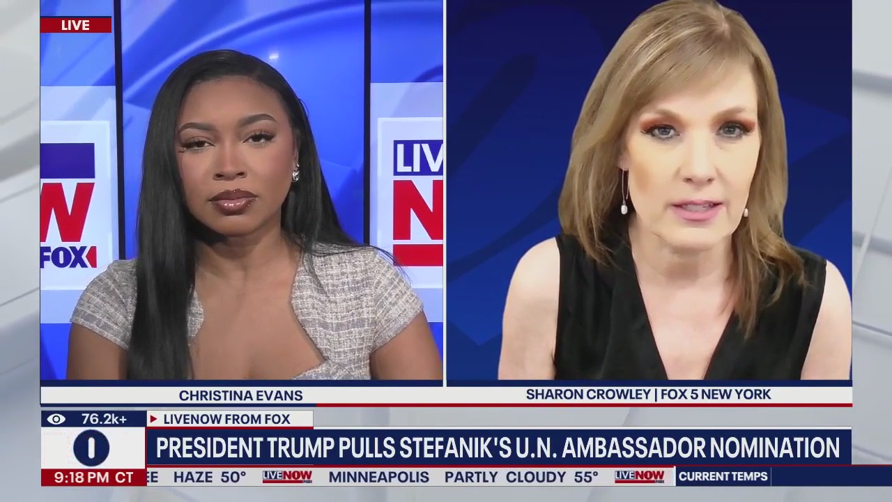 Trump pulls Stefanik's U.N. ambassador nomination