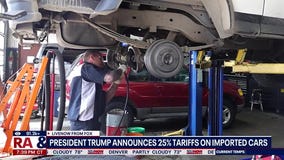 Trump announces 25% tariffs on imported cars