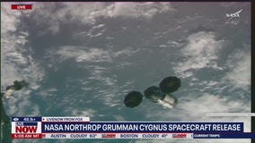 NASA Cygnus spacecrafts returns to earth