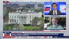 Stocks tumble as fresh data fuels inflation fears