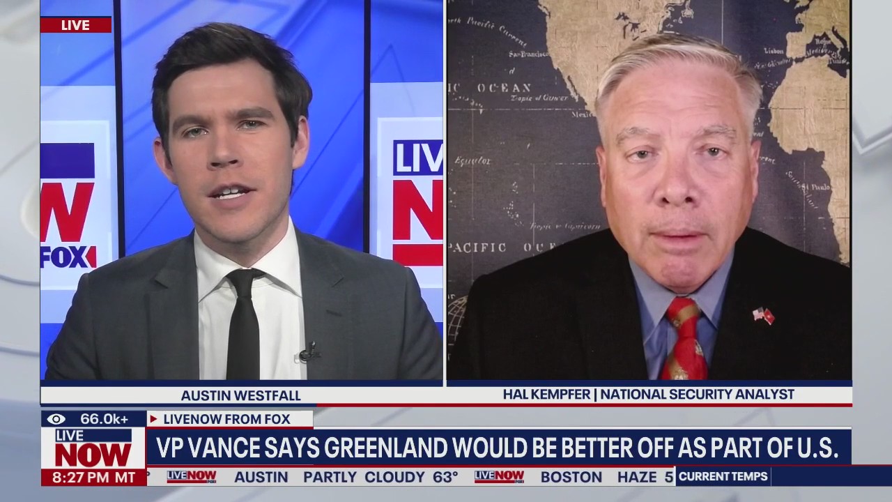 Vance says Greenland would be better off a part of US