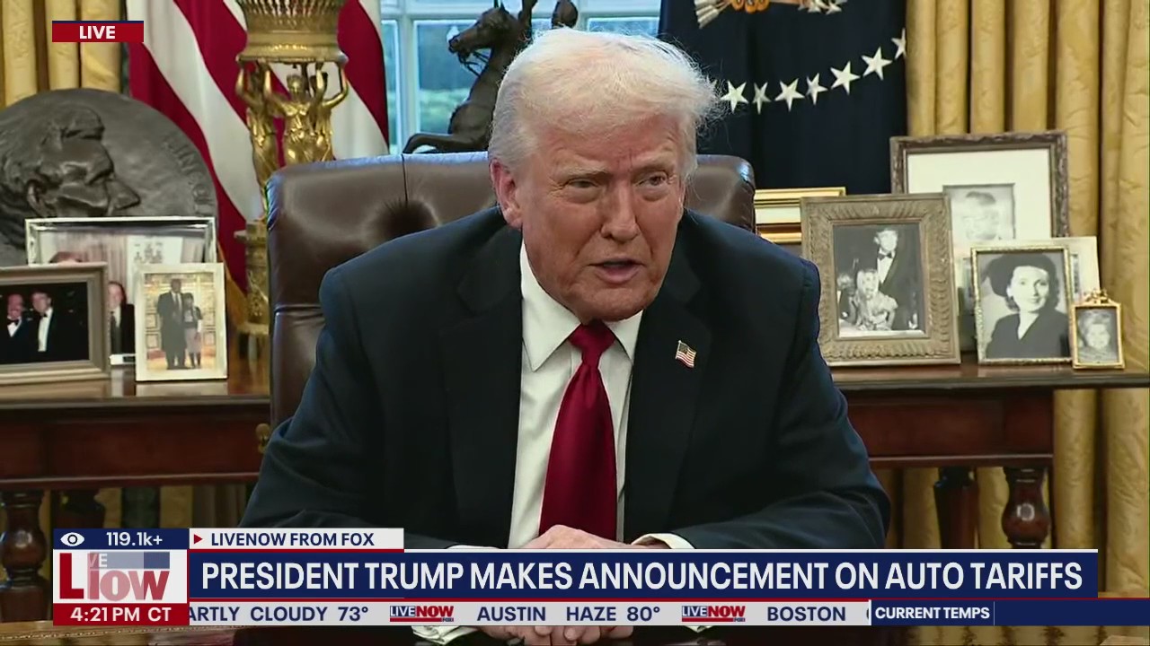 Trump announces 25% tariffs on imported cars