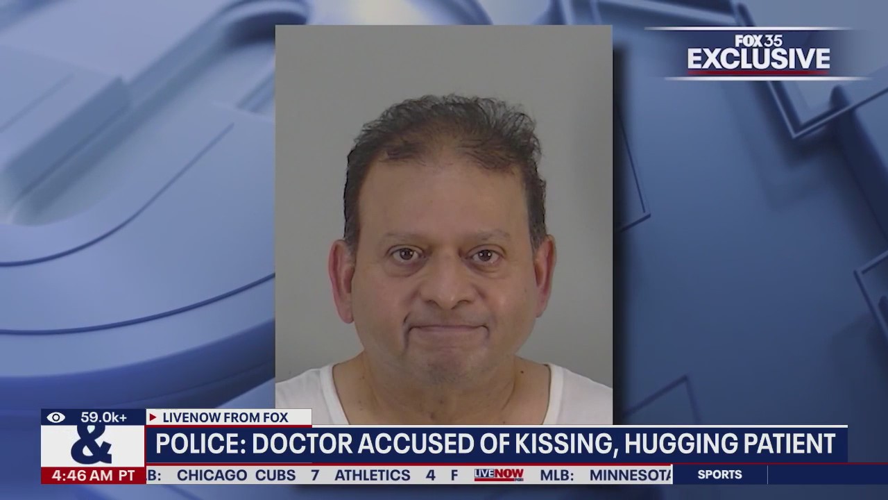 Florida doctor accused of  kissing, hugging patient