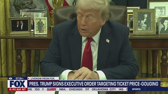 Trump executive order targets ticket price-gouging