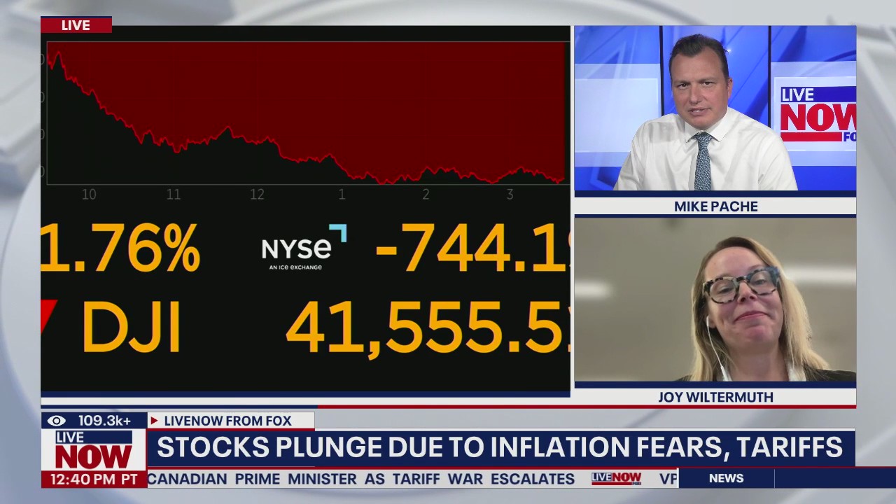 Stocks plunge due to inflation fears, tariffs