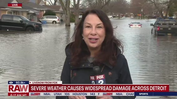 Metro Detroit experiencing widespread flooding