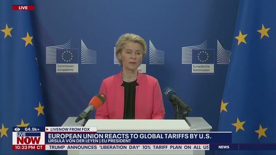 European Union reacts to global tariffs by U.S.