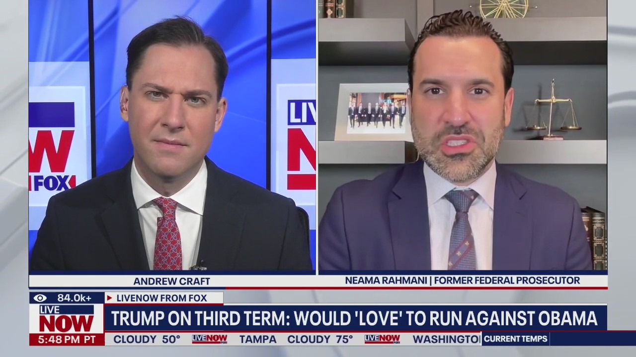 Trump says he'd 'love' to run against Obama