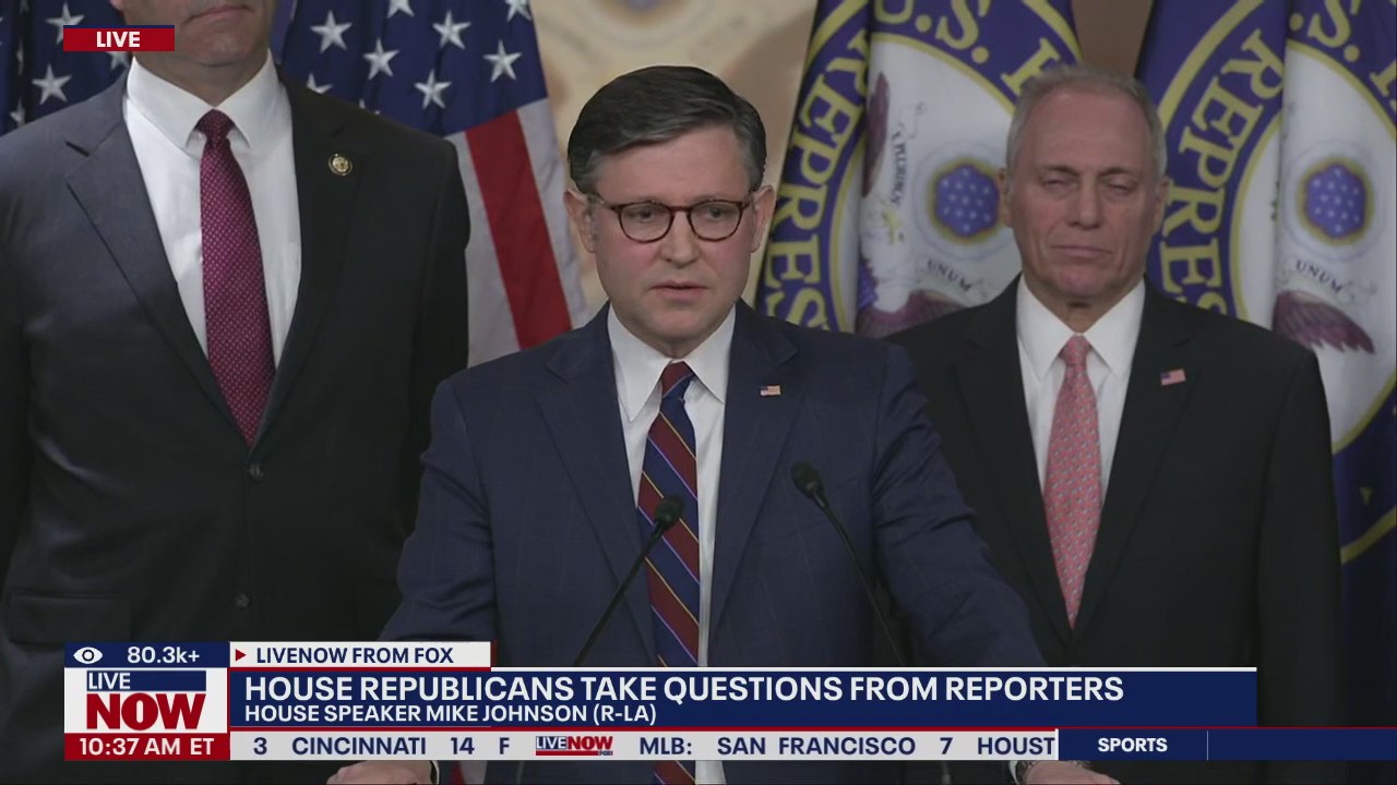 House GOP members discuss DOGE cuts with reporters