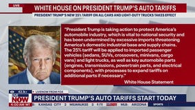 President Trump's auto tariffs begin