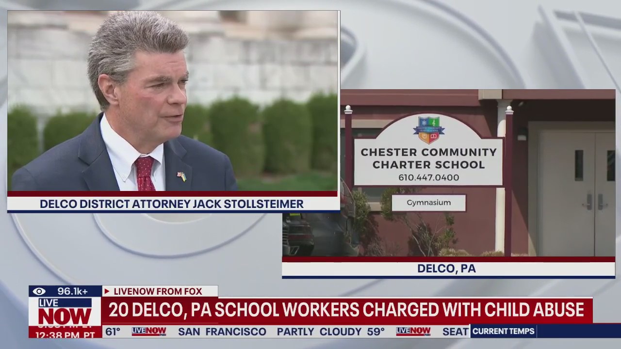 20 school workers charged in child abuse case