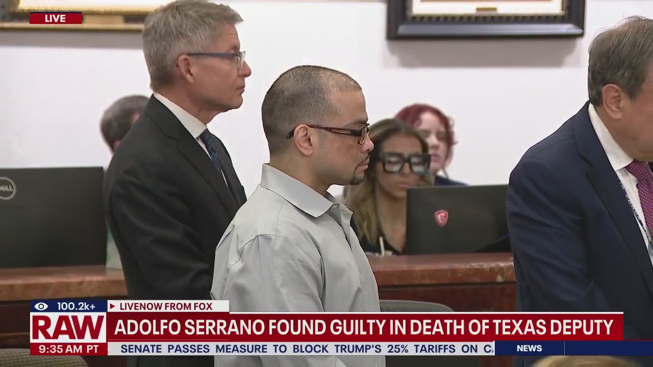 Man found guilty of manslaughter in TX deputy death