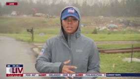 Dangerous tornado strikes Mississippi