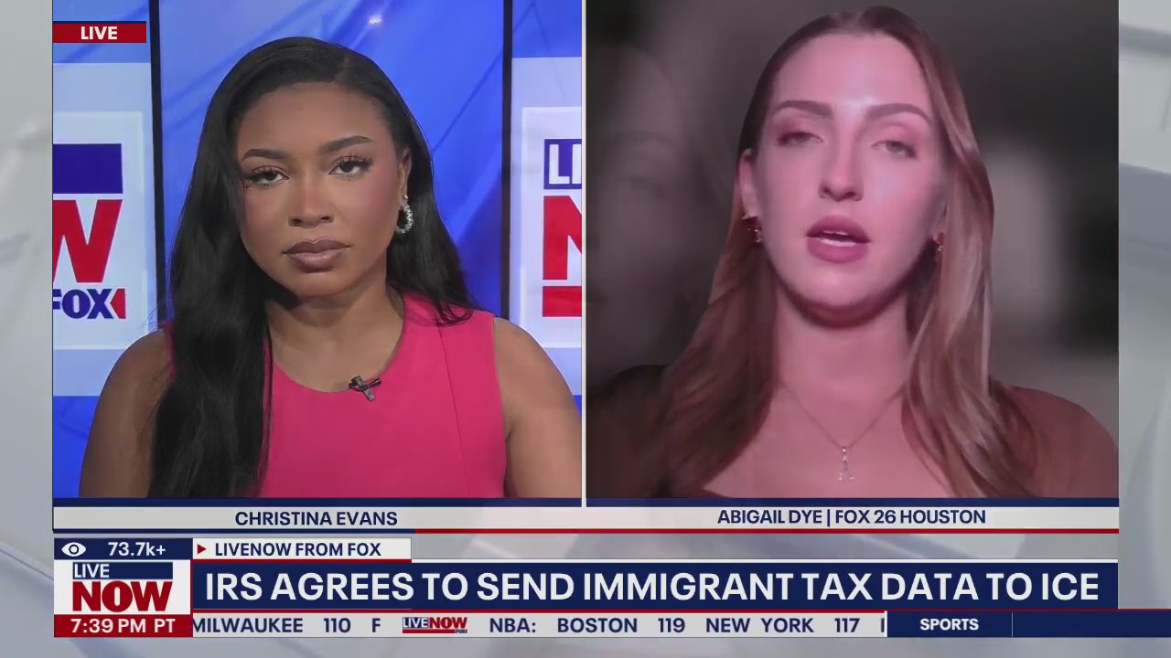 IRS agrees to send immigrant tax data to ICE | LiveNOW from FOX